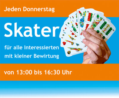 Veranstaltung: Skatrunde f&uuml;r alle Interessierten