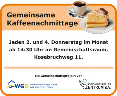 Veranstaltung: Seniorennachmittag - Kosebruchweg 11
