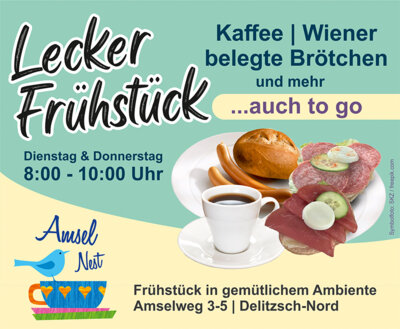 Veranstaltung: Fr&uuml;hst&uuml;cksangebot im Amselnest