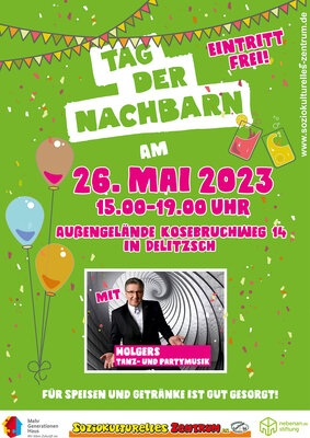 Veranstaltung zum „Tag der Nachbarn” am 26.05.2023