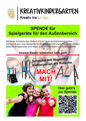 Meldung: Spendenaktion für Spielgeräte
