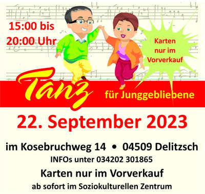 Tanz für Junggebliebene